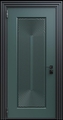 Входная термодверь с металлофиленкой и порошковым окрашиванием RAL 6012 (тип №2)